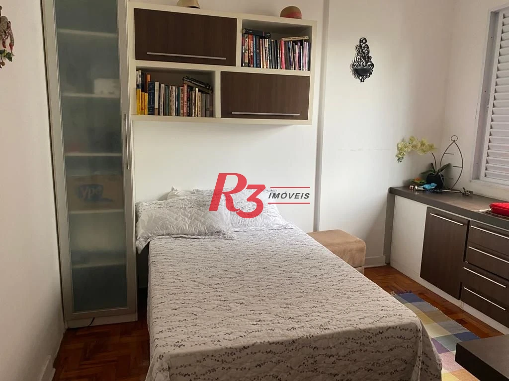 Apartamento com 3 dormitórios à venda, 140 m² - Boqueirão - Santos/SP