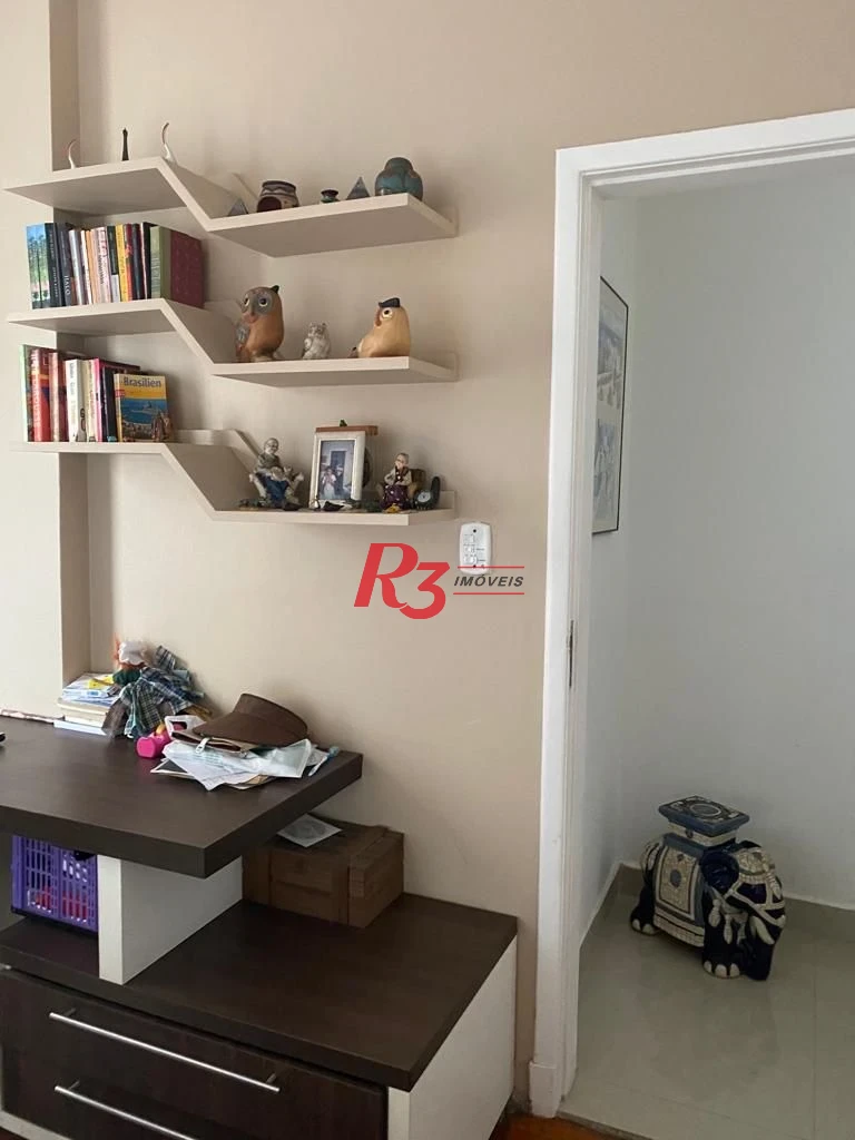 Apartamento com 3 dormitórios à venda, 140 m² - Boqueirão - Santos/SP