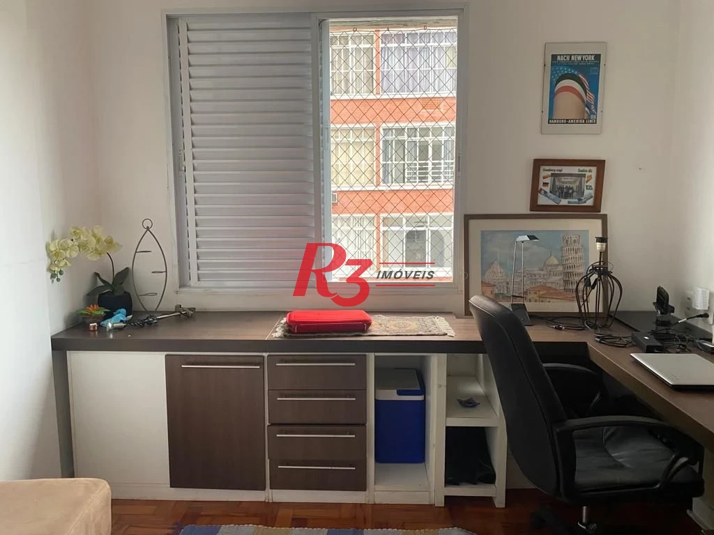 Apartamento com 3 dormitórios à venda, 140 m² - Boqueirão - Santos/SP