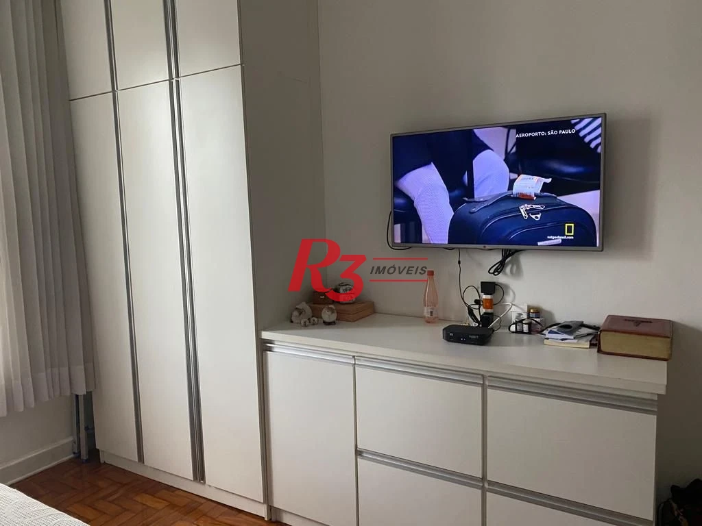 Apartamento com 3 dormitórios à venda, 140 m² - Boqueirão - Santos/SP