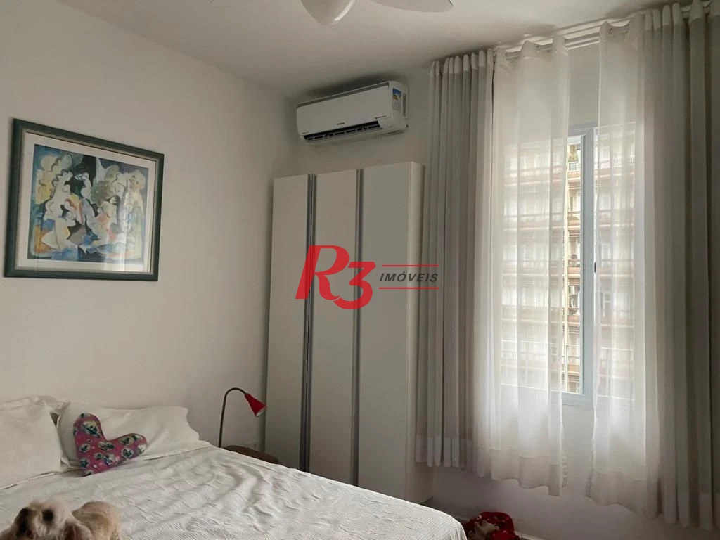 Apartamento com 3 dormitórios à venda, 140 m² - Boqueirão - Santos/SP