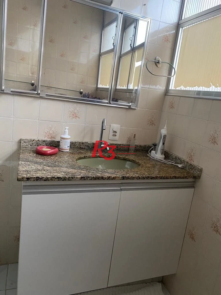 Apartamento com 3 dormitórios à venda, 140 m² - Boqueirão - Santos/SP