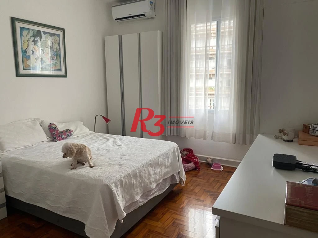 Apartamento com 3 dormitórios à venda, 140 m² - Boqueirão - Santos/SP