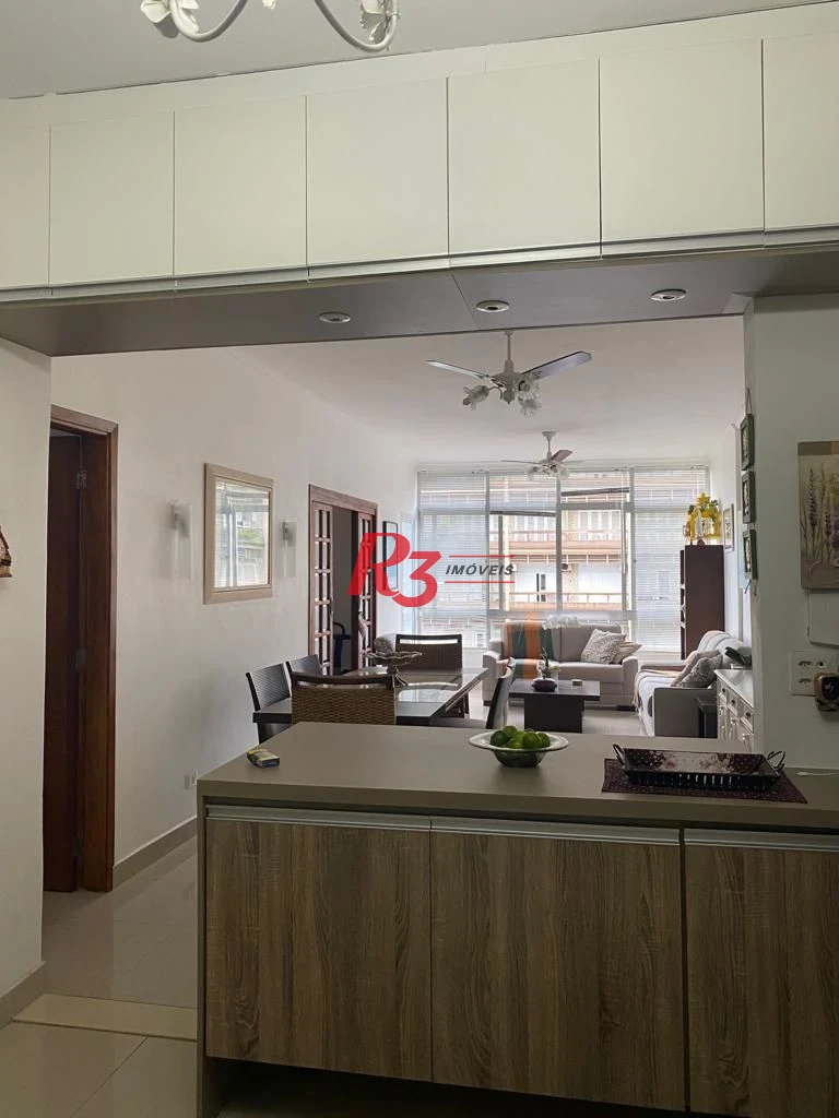 Apartamento com 3 dormitórios à venda, 140 m² - Boqueirão - Santos/SP