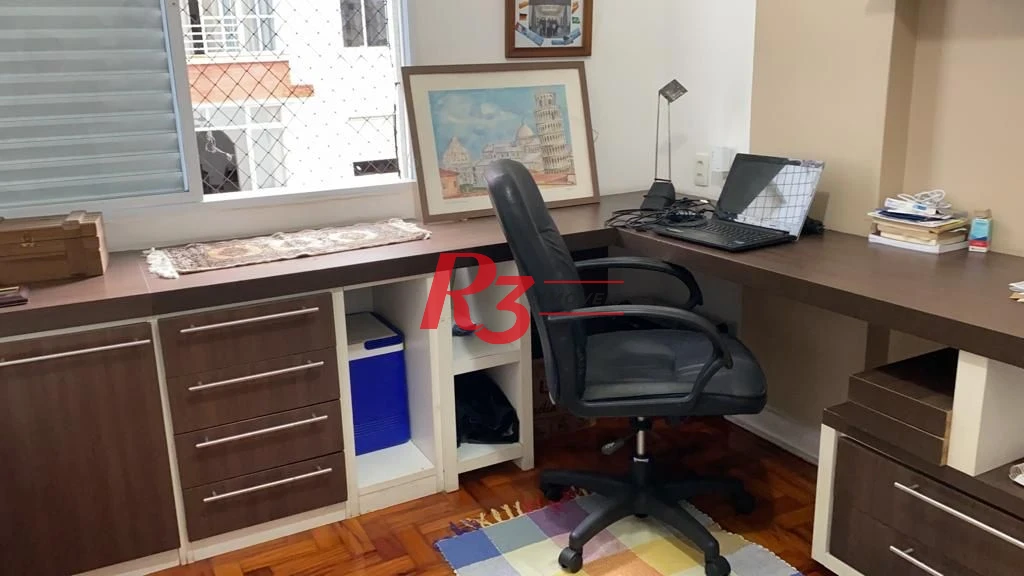 Apartamento com 3 dormitórios à venda, 140 m² - Boqueirão - Santos/SP