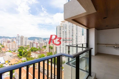 Apartamento com 1 dormitório à venda, 54 m² por R$ 750.000,00 - Boqueirão - Santos/SP