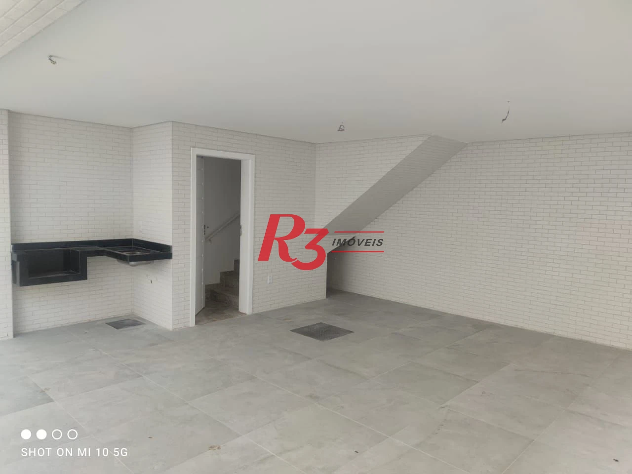 Sobrado com 2 dormitórios à venda, 100 m² - Campo Grande - Santos/SP