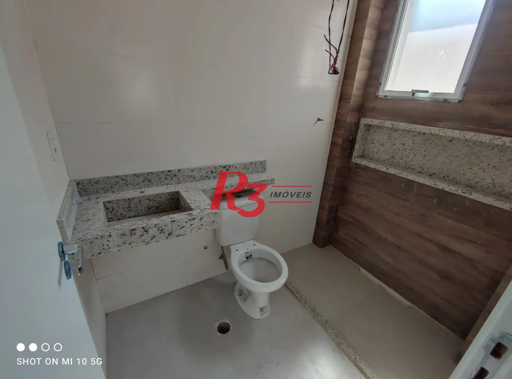 Sobrado com 2 dormitórios à venda, 100 m² - Campo Grande - Santos/SP