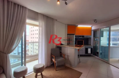 Apartamento à venda, 45 m² por R$ 800.000,00 - Gonzaga - Santos/SP