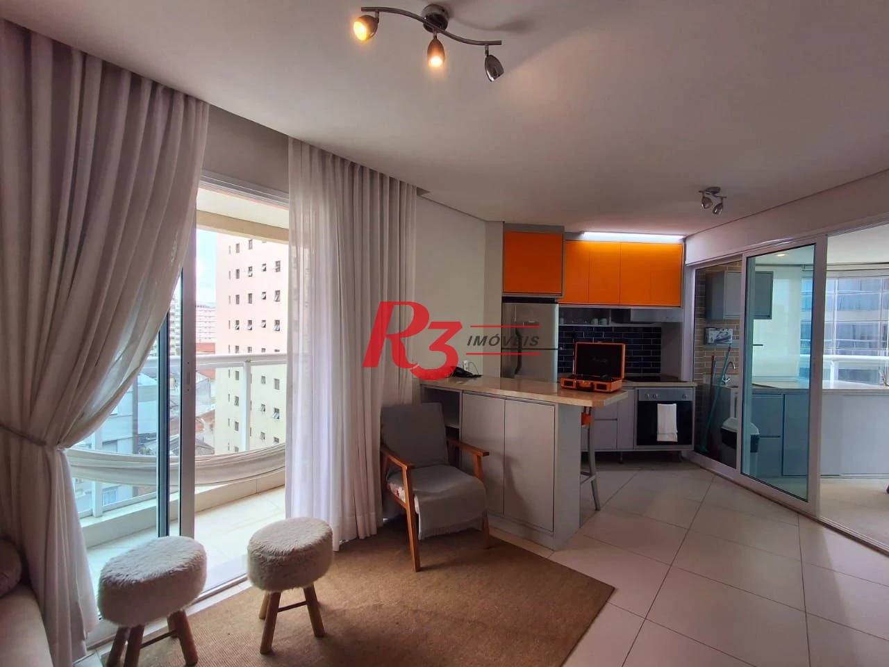 Apartamento à venda, 45 m² por R$ 800.000,00 - Gonzaga - Santos/SP