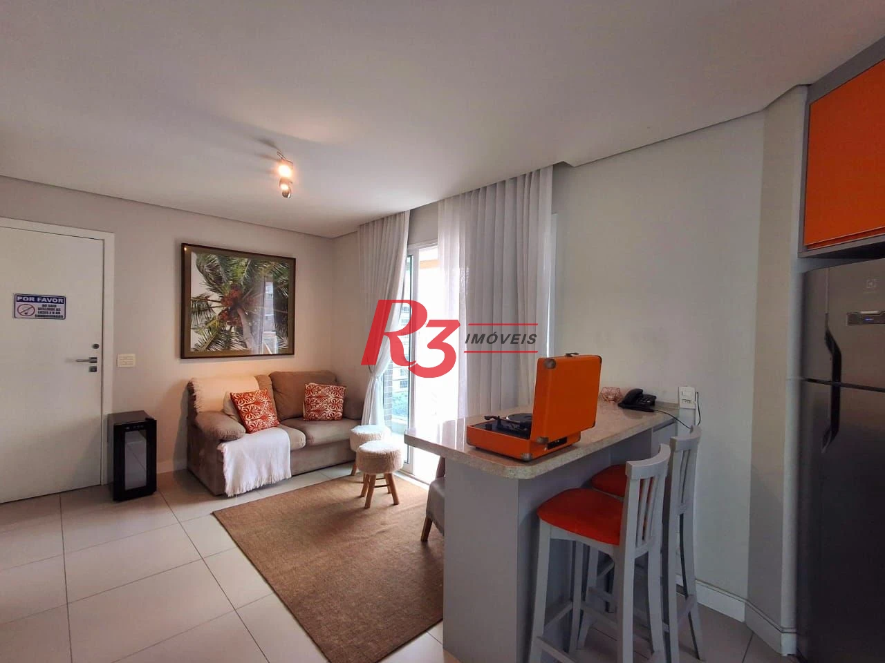 Apartamento à venda, 45 m² por R$ 800.000,00 - Gonzaga - Santos/SP