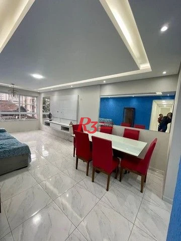 Apartamento com 2 dormitórios, 103 m² - venda por R$ 650.000,00 ou aluguel por R$ 4.600,00/mês - Itararé - São Vicente/SP