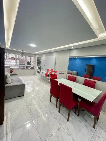 Apartamento com 2 dormitórios, 103 m² - venda por R$ 650.000,00 ou aluguel por R$ 4.600,00/mês - Itararé - São Vicente/SP