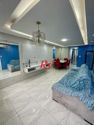 Apartamento com 2 dormitórios, 103 m² - venda por R$ 650.000,00 ou aluguel por R$ 4.600,00/mês - Itararé - São Vicente/SP