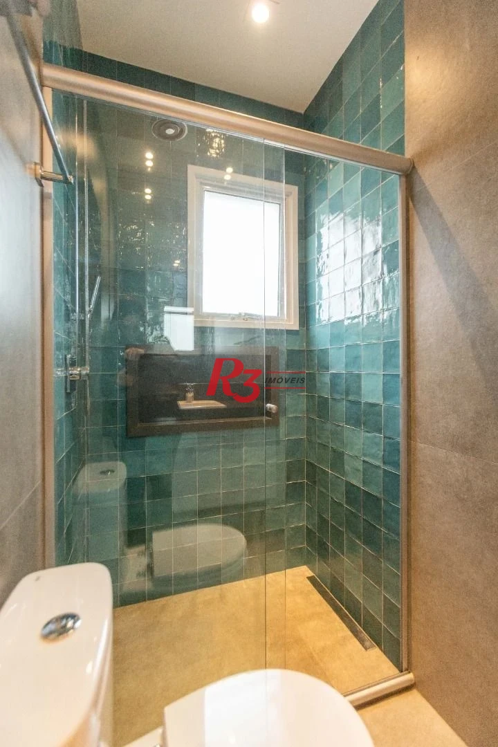 Apartamento com 2 dormitórios à venda, 145 m² por R$ 2.480.000,00 - Boqueirão - Santos/SP