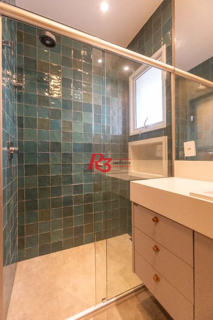 Apartamento com 2 dormitórios à venda, 145 m² por R$ 2.480.000,00 - Boqueirão - Santos/SP