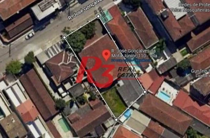 Terreno à venda, 900 m² por R$ 2.900.000,00 - Vila Valença - São Vicente/SP