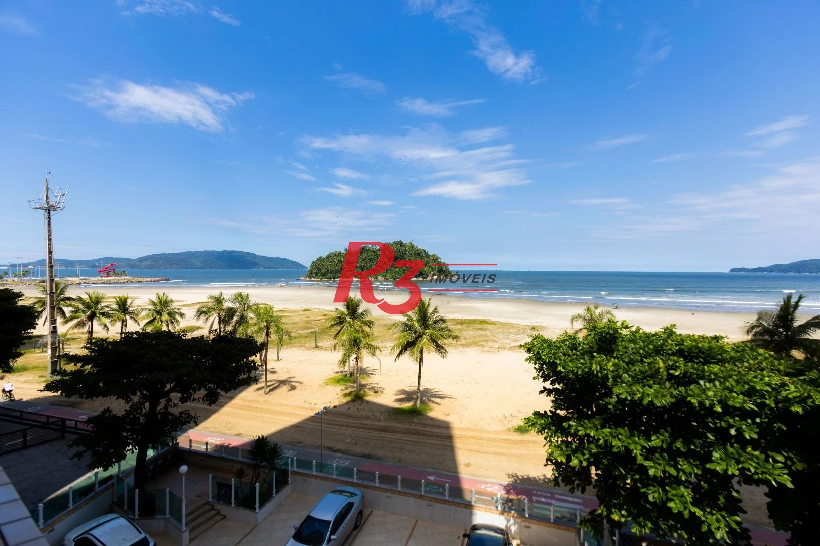 Apartamento para alugar, 197 m² por R$ 9.500,00/mês - José Menino - Santos/SP