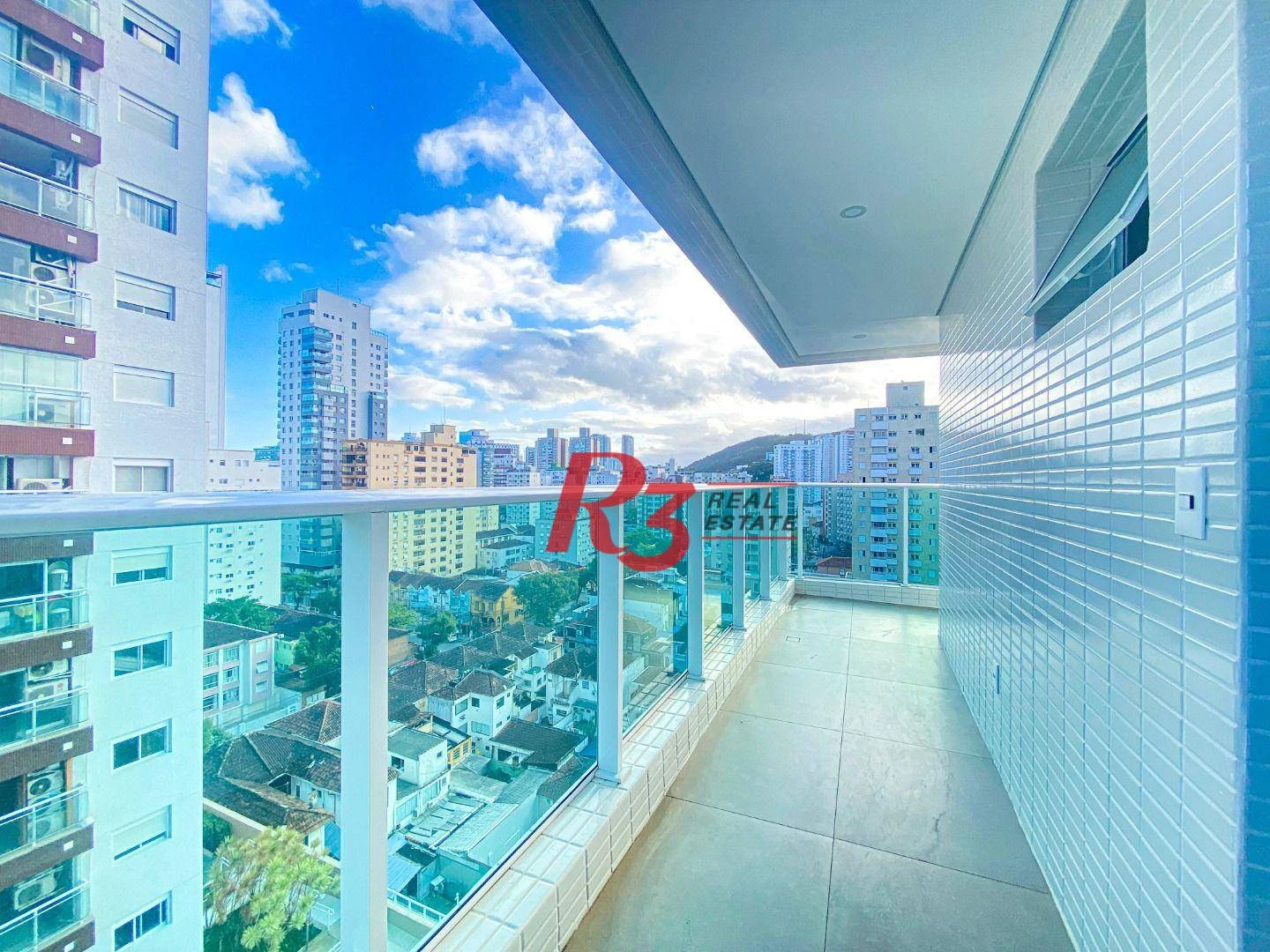 Apartamento com 2 dormitórios à venda, 107 m² por R$ 1.790.000,00 - Pompéia - Santos/SP