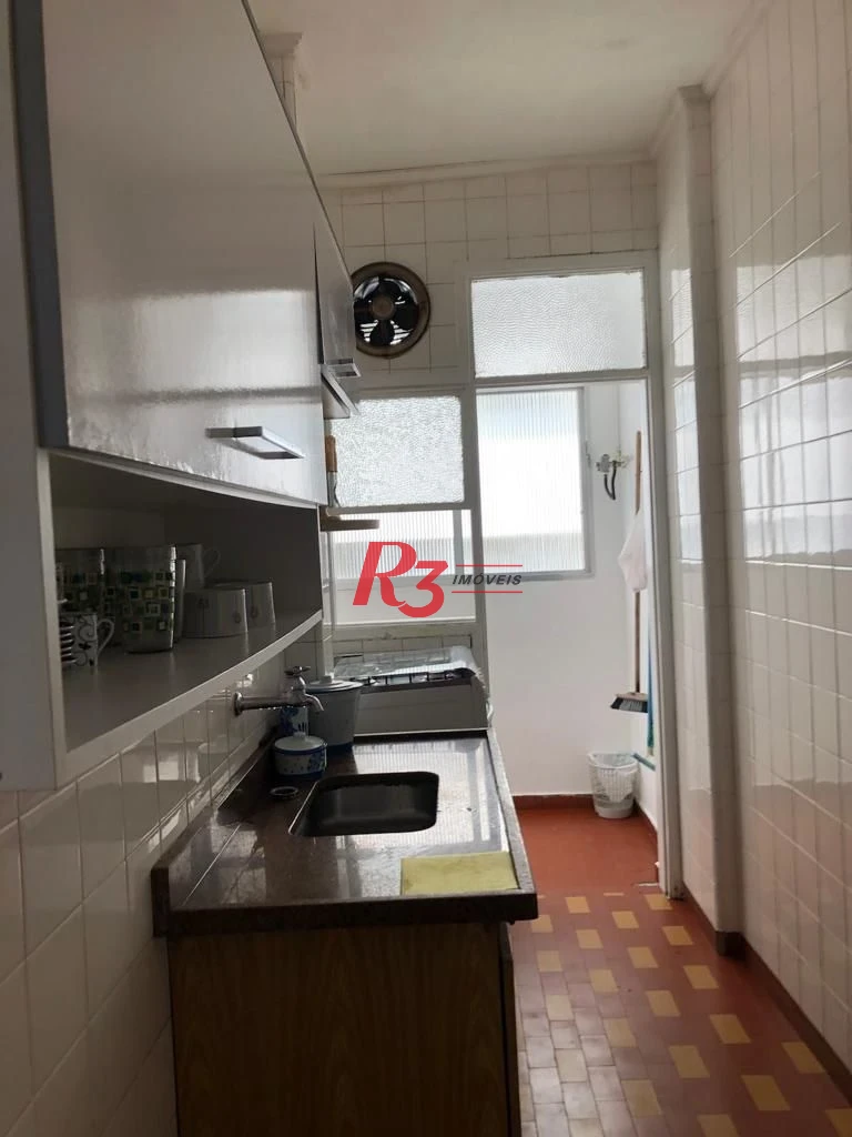 Apartamento frente a Praia! vista lateral, 70 m², 2 dorms, 1 wc, área de serviço, 1 vaga - itararé