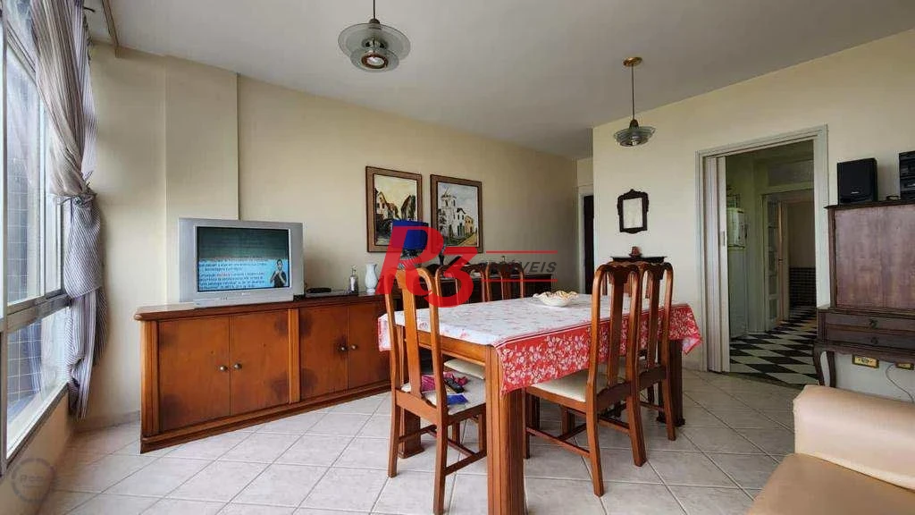 Apartamento de frente para a praia  Itararé com  2 dormitórios