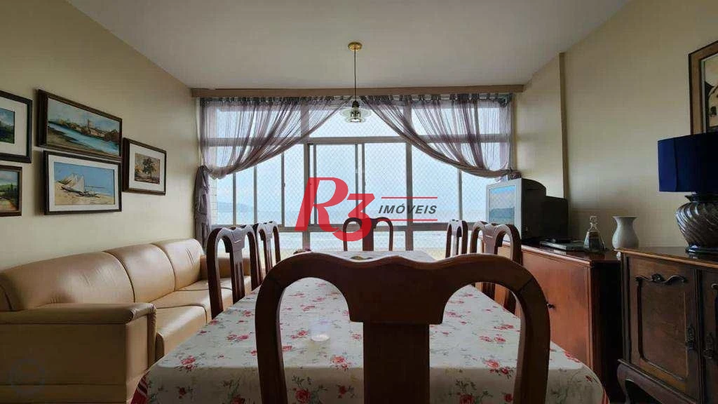 Apartamento de frente para a praia  Itararé com  2 dormitórios