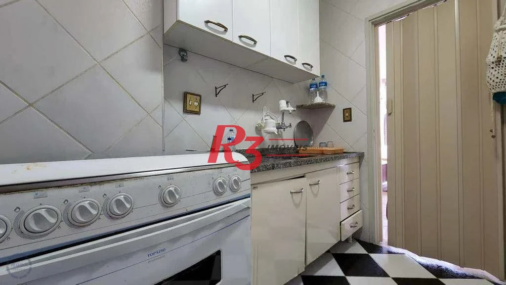 Apartamento de frente para a praia  Itararé com  2 dormitórios