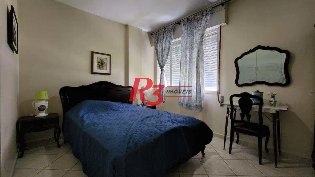 Apartamento de frente para a praia  Itararé com  2 dormitórios