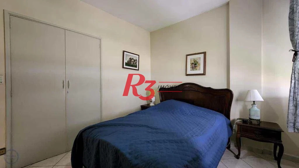 Apartamento de frente para a praia  Itararé com  2 dormitórios