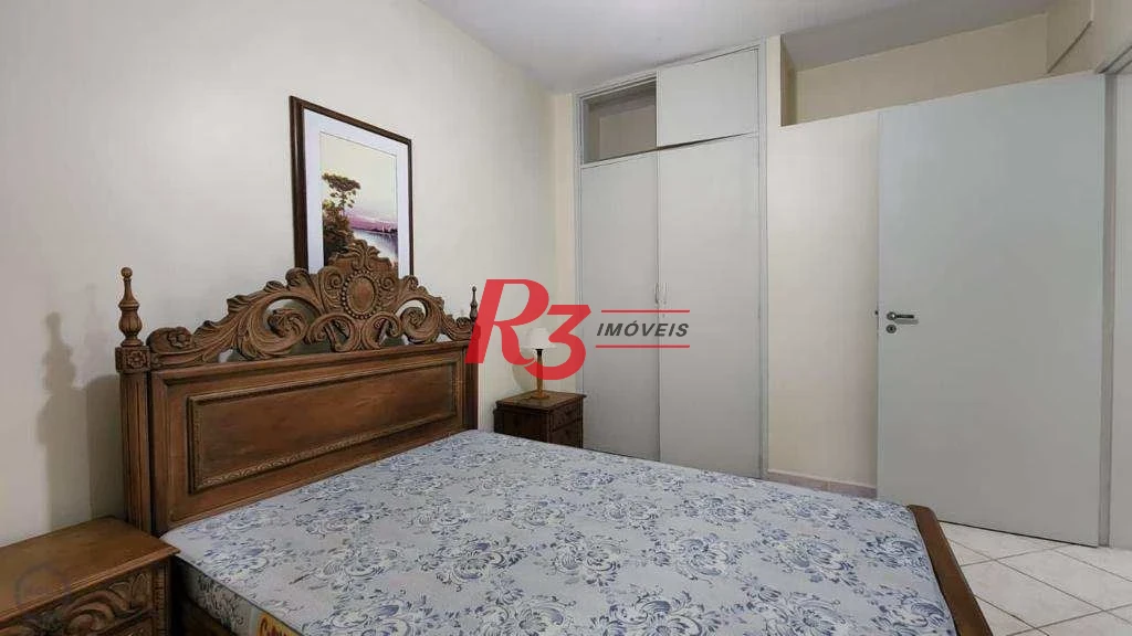 Apartamento de frente para a praia  Itararé com  2 dormitórios