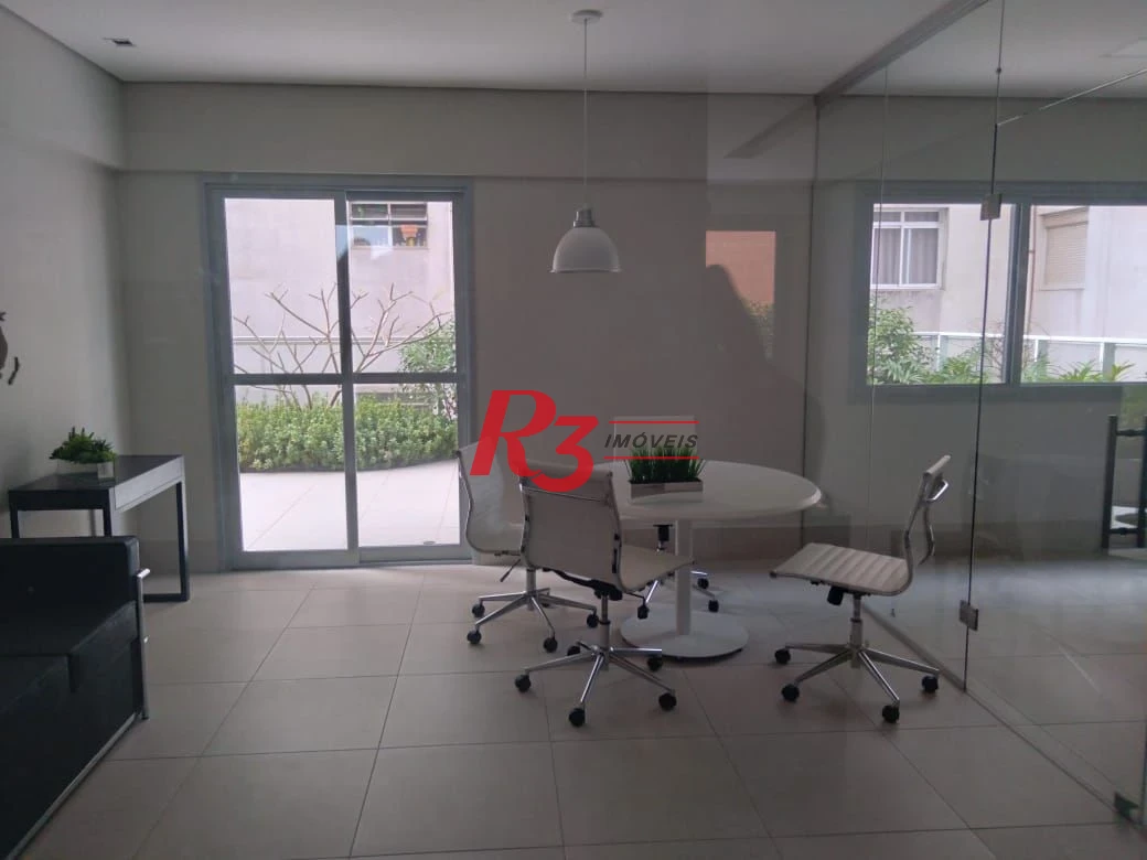 Apartamento com 1 dormitório para alugar, 46 m² por R$ 6.000,01/mês - Boqueirão - Santos/SP