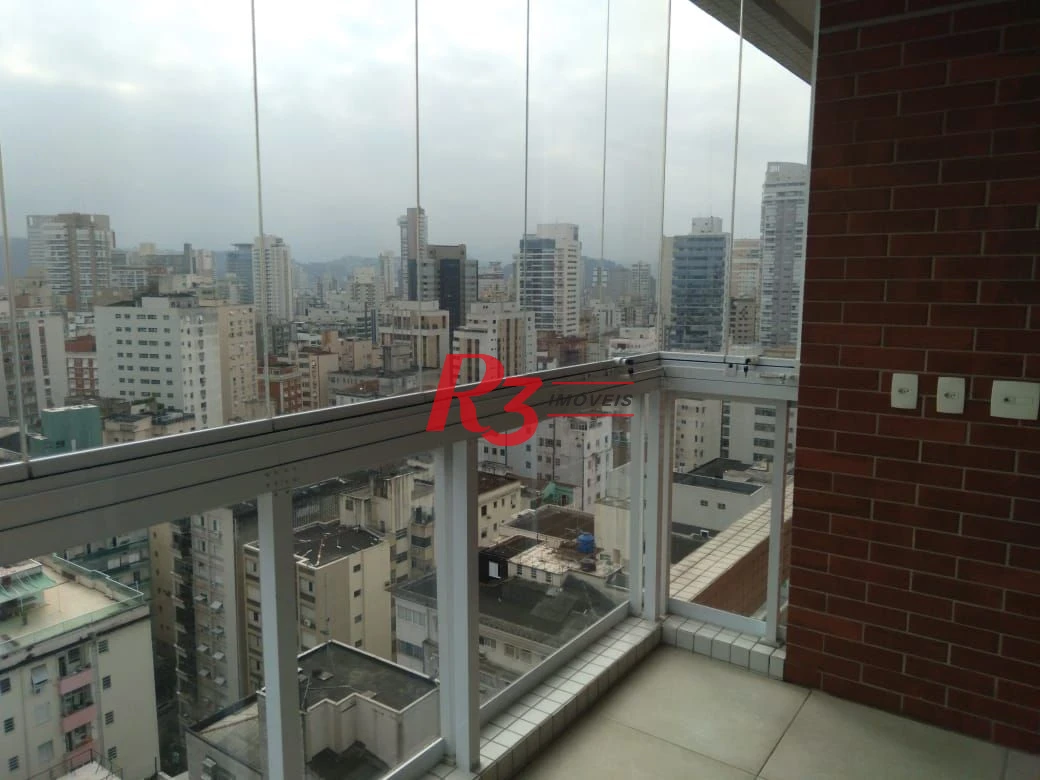 Apartamento com 1 dormitório para alugar, 46 m² por R$ 6.000,01/mês - Boqueirão - Santos/SP