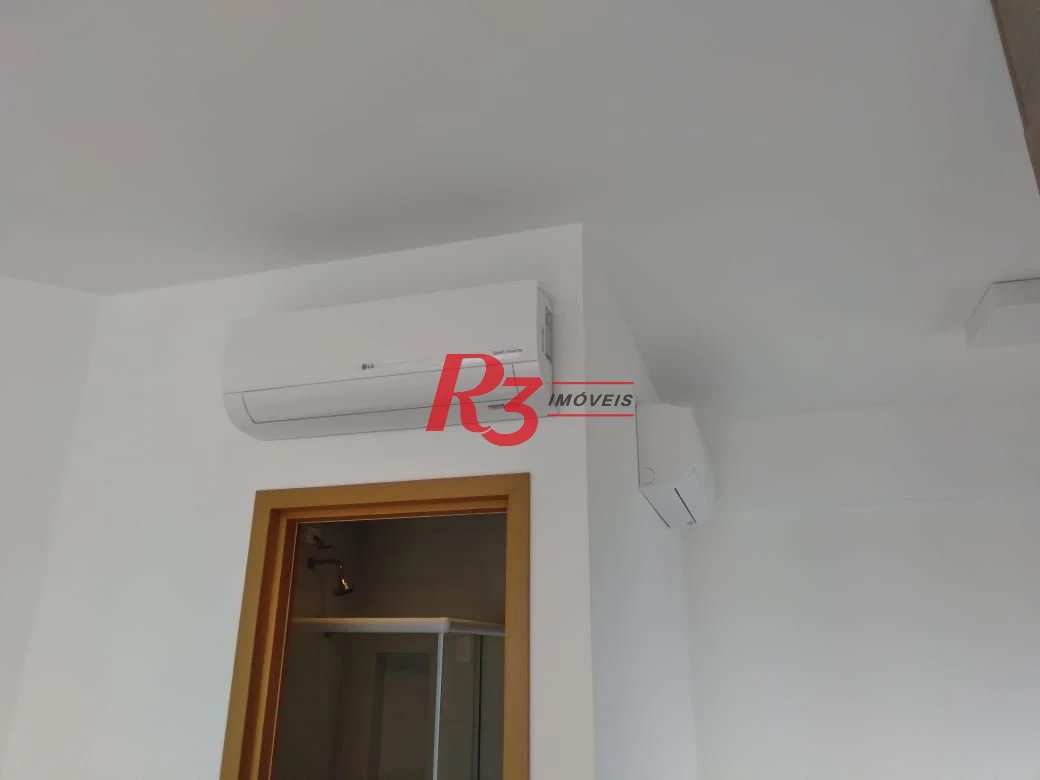 Apartamento com 1 dormitório para alugar, 46 m² por R$ 6.000,01/mês - Boqueirão - Santos/SP