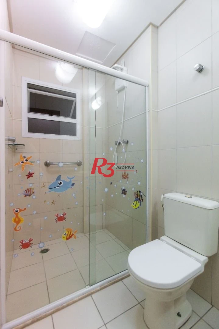 Apartamento com 3 dormitórios, 152 m² - venda por R$ 2.400.000,00 ou aluguel por R$ 12.000,00/mês - Gonzaga - Santos/SP