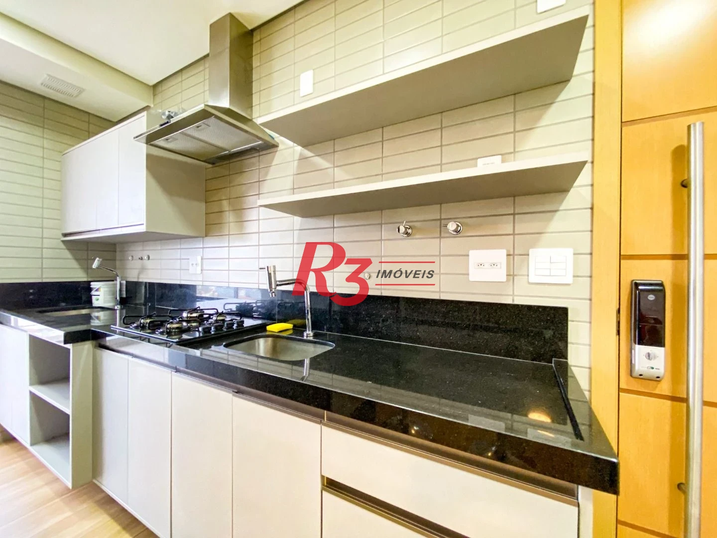 Apartamento com 1 dormitório para alugar, 60 m² por R$ 6.200,00/mês - Aparecida - Santos/SP