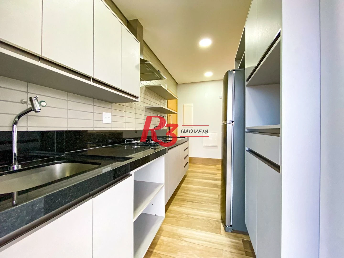 Apartamento com 1 dormitório para alugar, 60 m² por R$ 6.200,00/mês - Aparecida - Santos/SP