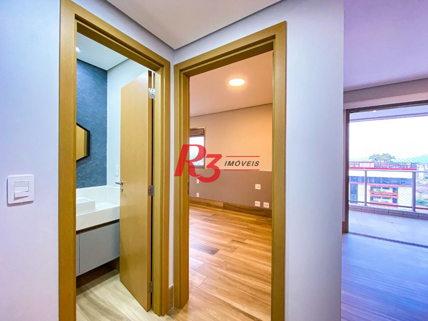 Apartamento com 1 dormitório para alugar, 60 m² por R$ 6.200,00/mês - Aparecida - Santos/SP