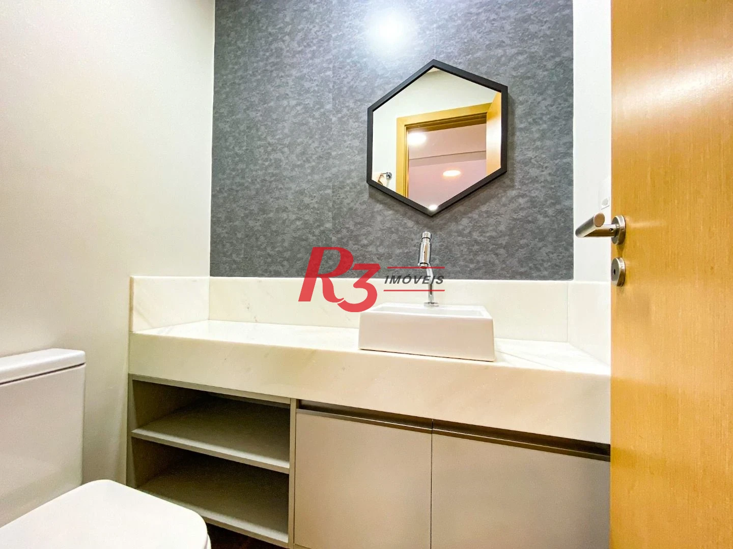 Apartamento com 1 dormitório para alugar, 60 m² por R$ 6.200,00/mês - Aparecida - Santos/SP