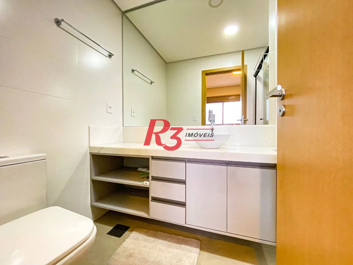Apartamento com 1 dormitório para alugar, 60 m² por R$ 6.200,00/mês - Aparecida - Santos/SP