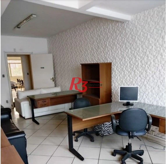 Conjunto para alugar, 210 m² por R$ 2.500,00/mês - Centro - Santos/SP