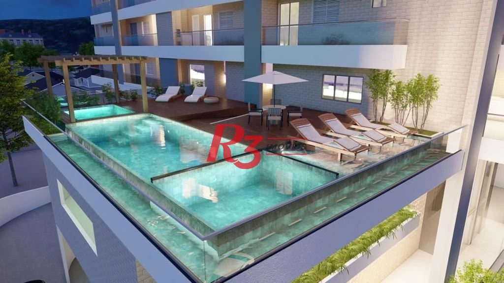 Apartamento com 2 dormitórios à venda, 62 m² por R$ 545.999,00 - Boqueirão - Praia Grande/SP