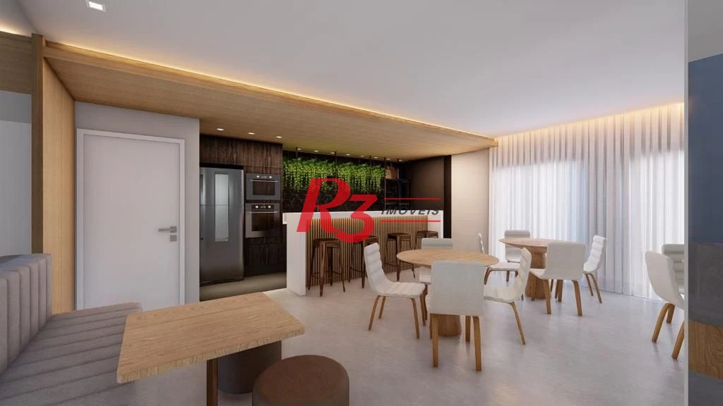 Apartamento com 2 dormitórios à venda, 62 m² por R$ 545.999,00 - Boqueirão - Praia Grande/SP