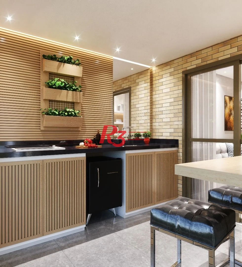 Apartamento com 2 dormitórios à venda, 62 m² por R$ 545.999,00 - Boqueirão - Praia Grande/SP
