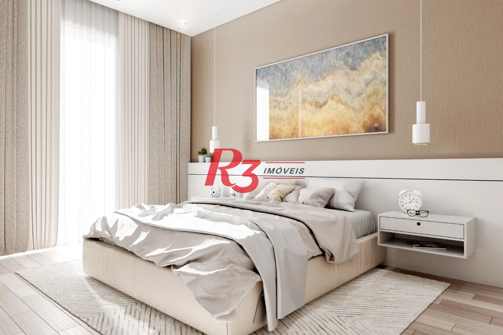 Apartamento com 2 dormitórios à venda, 62 m² por R$ 545.999,00 - Boqueirão - Praia Grande/SP