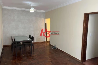 Apartamento com 2 dormitórios, 105 m² - venda por R$ 890.000,00 ou aluguel por R$ 4.750,00/mês - Ponta da Praia - Santos/SP