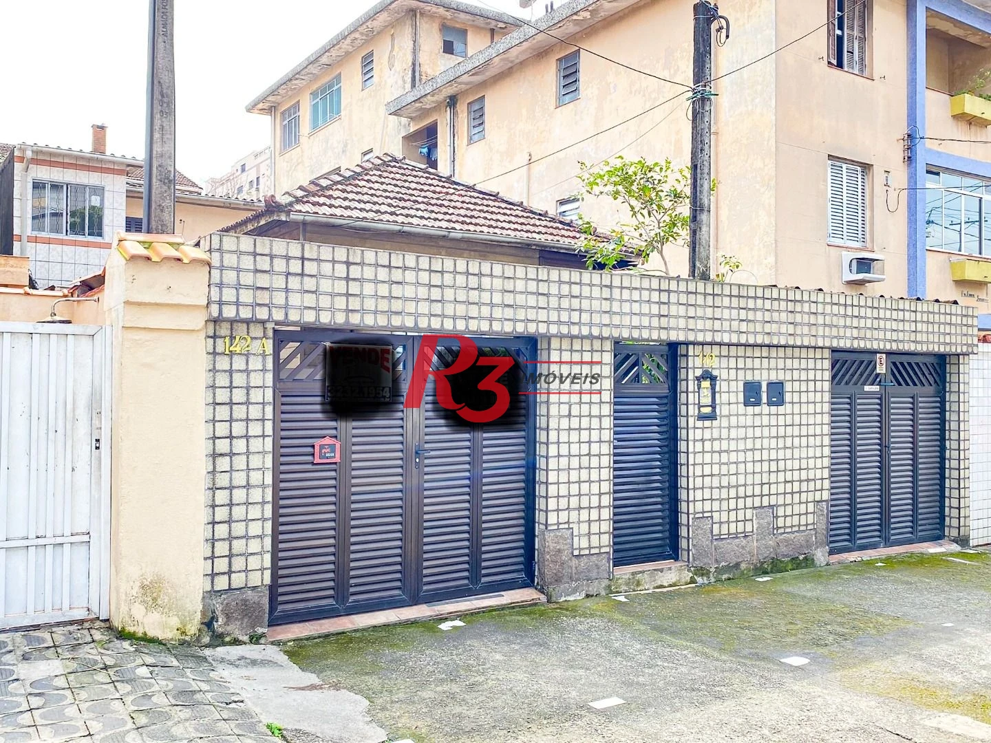 Casa com 2 dormitórios à venda, 102 m² por R$ 630.000,00 - Marapé - Santos/SP