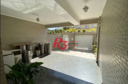 Casa com 5 dormitórios, 240 m² - Aparecida - Santos/SP