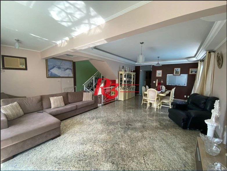 Casa com 5 dormitórios, 240 m² - Aparecida - Santos/SP