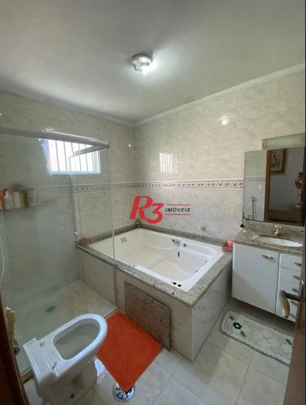 Casa com 5 dormitórios, 240 m² - Aparecida - Santos/SP