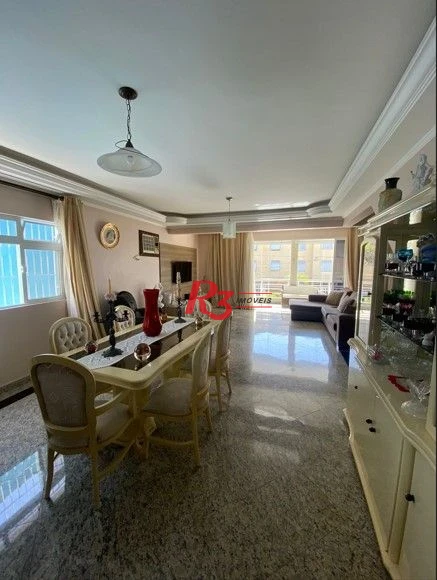 Casa com 5 dormitórios, 240 m² - Aparecida - Santos/SP